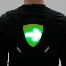 Lixada беспроводной светоотражающий жилет для велоспорта с поворотным сигналом дистанционного управления уличный спортивный для безопасности сумка Шестерня для мотоцикла