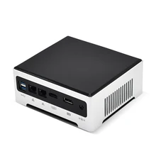TOPTON Günstigste i7 i9 Mini PC Intel Core i9 10880H 9880H Windows 10 Pro Barebone Desktop-Computer 2 * DDR4 4K HTPC minipc 2 Nics