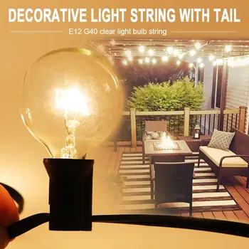 

Fairy Light 25 Bulb 7W Fairy String Outdoor Festival Wedding Durable Fairy String Light Xmas Decor Landscape Lamp Romantic