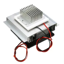 1 шт. термоэлектрический вентилятор для охлаждения DC 12 В полупроводниковый Кондиционер Система охлаждения DIY Kit 40x40x2,6 мм