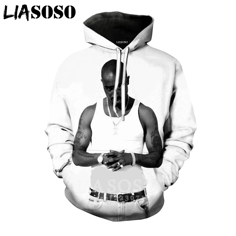7 2pac толстовки LIASOSO забавные для мужчин и женщин Аниме Толстовка 3D принт Рэпер Хип Хоп с длинным рукавом Уличная Топ пуловер с круглым вырезом B182-10 - Цвет: 7