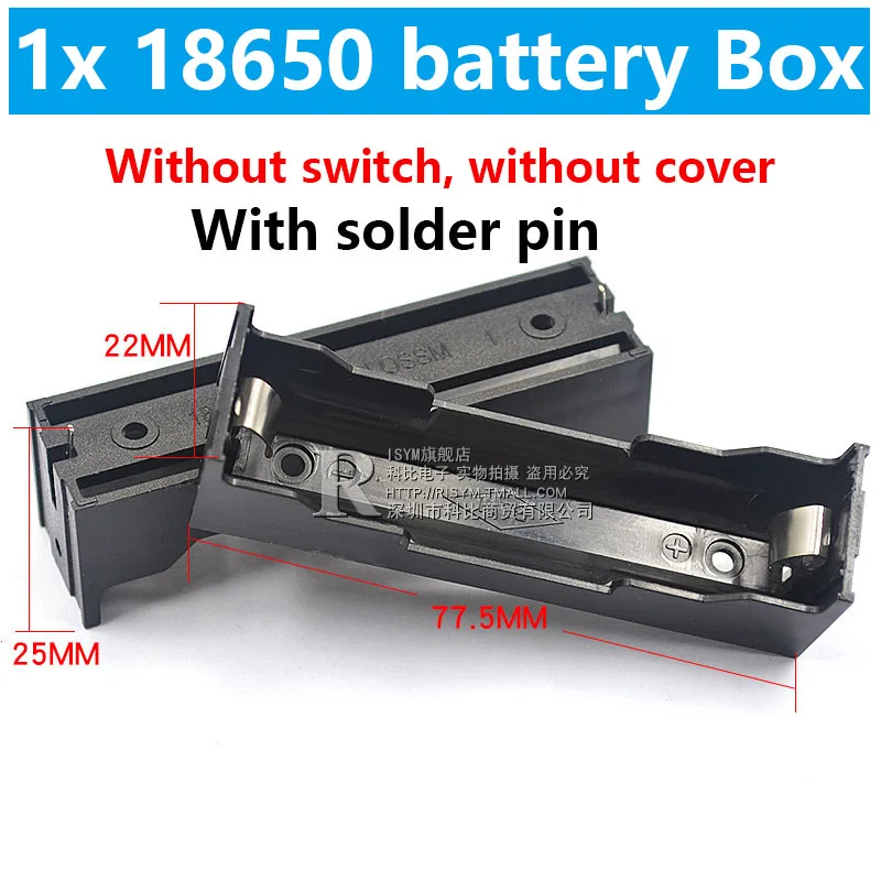 1x18650-pin