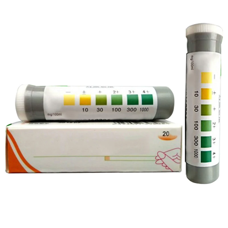 

20pcs/set Urine Protein Test Strips Kidney Urinary Tract Infection UTI Check Convenient Fast Accuracy Body Health Tester