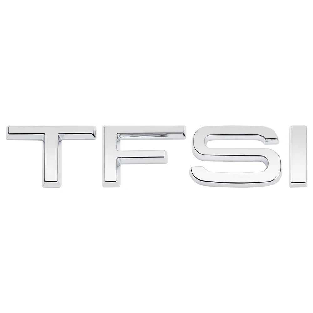 Для Audi TFSI наклейка для A1 A3 A4 B6 B8 A5 A6 C6 C5 A7 A8 Q3 Q5 Q7 RS TT S3 S4 S5 S6 S7 задняя эмблема