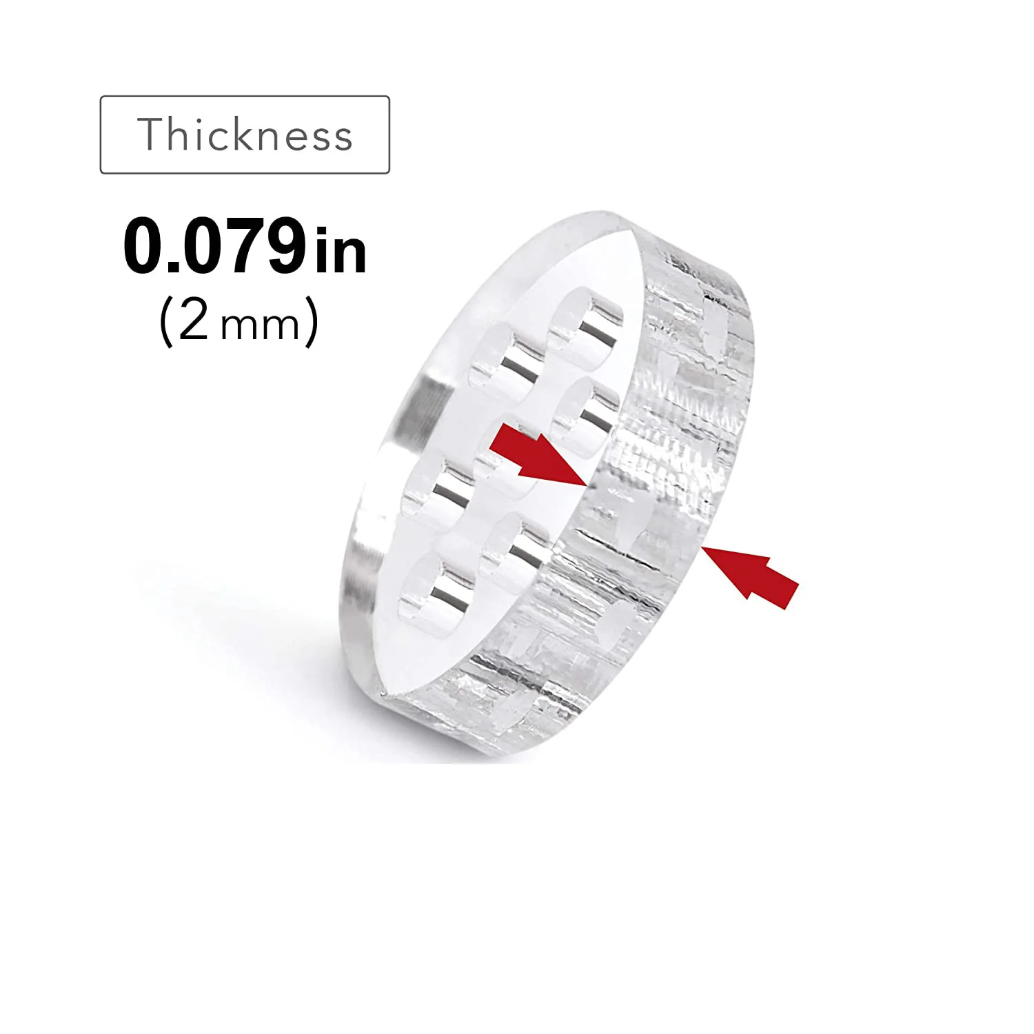 0.315" (8mm) Glass Screens Filters Suitable for Smoking Pipes-5 Pieces smoking pipe filters