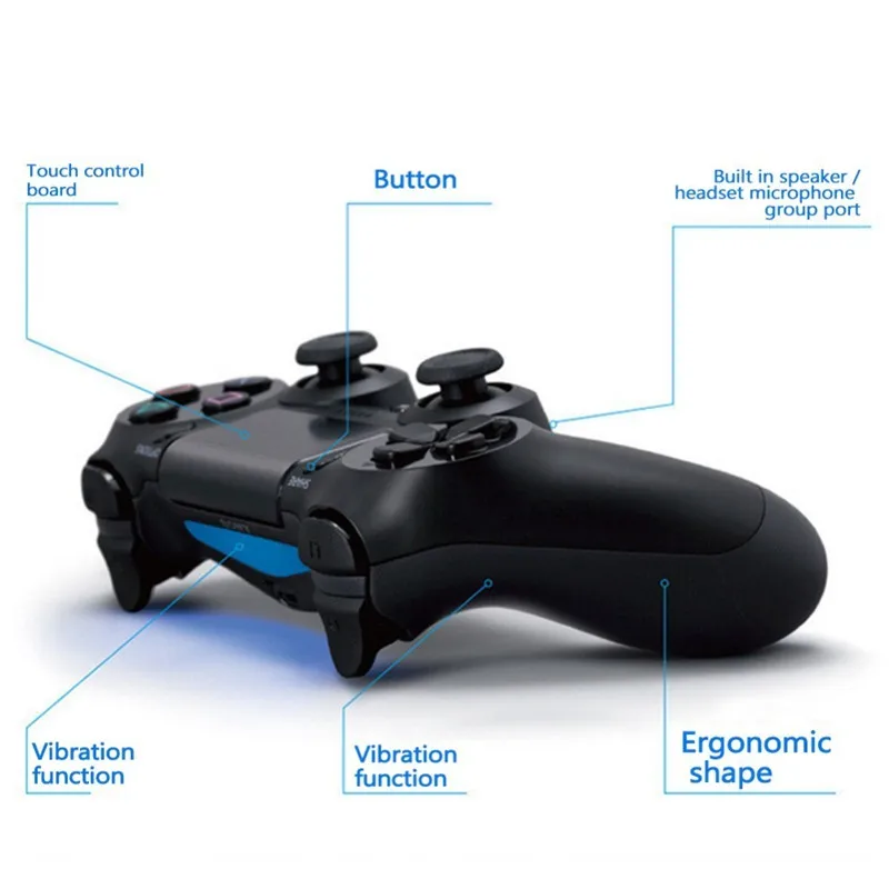 PS4 беспроводной контроллер для playstation 4 PS4 Bluetooth беспроводной контроллер геймпад для PS 4 консоль джойстик игра