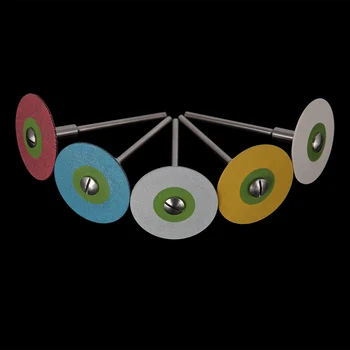 

1PC Dental Stones Wheel Grinder For Zirconia Ceramics (HP) 26mm Metal Dental Diamond Stones for Zirconia and All-Ceramics