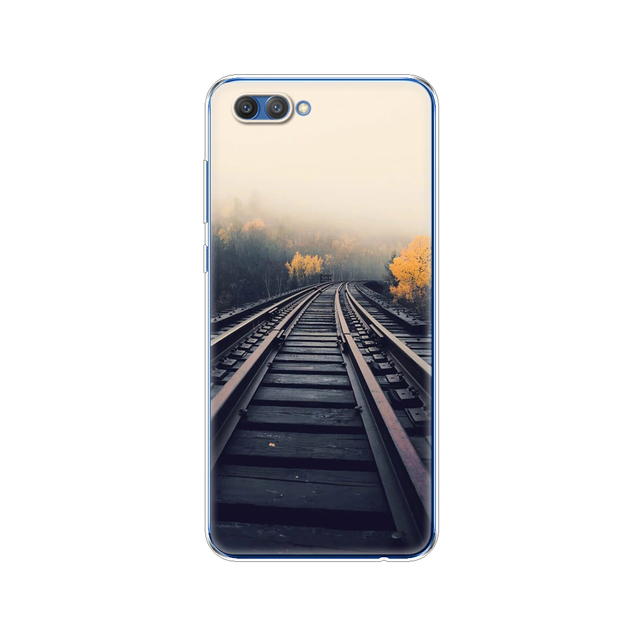 case for huawei honor V10 VIEW 10 soft tpu back phone cover for huawei honor 10 VIEW 10 Etui protective printing coque