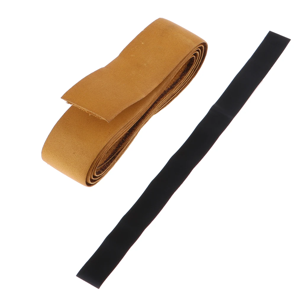 Tennis Racket Grips Anti-Slip Sweat Absorbing Wrap Tape Handle Cover (Brown)