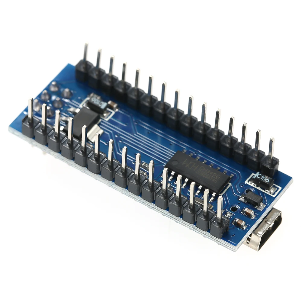 CH340G USB Nano V3.0 ATmega328P 5 в 16 м Микроконтроллер плата контроллер совместимый для Arduino+ USB кабель