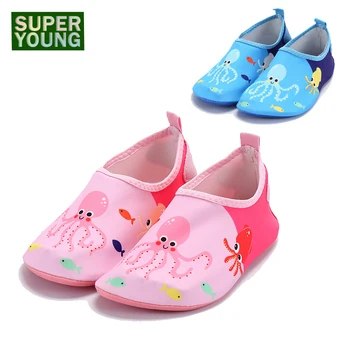 

Children Beach Swimming Barefoot Aqua Shoes Kids Cartoon Water Sports Slippers Outdoor Sneakers Girl Boy Surfing Fishing Sandals
