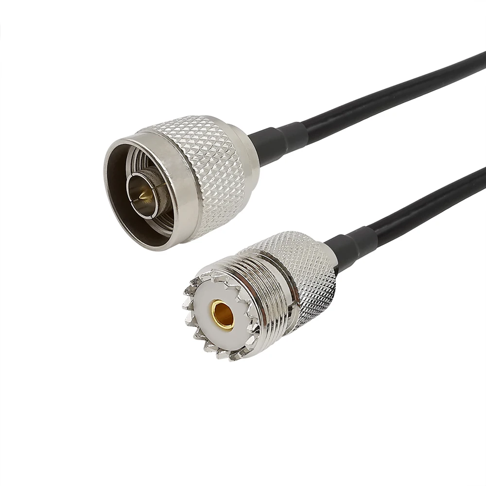 Коаксиальный кабель 0 5 м 1 2 3 8 10 15 RF с разъемом Pigtail PL259|Соединители| |