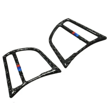 

Replacement Steering wheel trim sticker Mouldings 1 pair Button Carbon Fiber Accessories