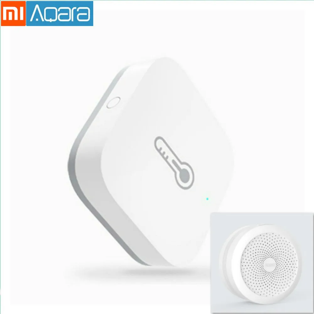 Оригинальный беспроводной датчик температуры и влажности xiaomi mijia умный дом Aqara