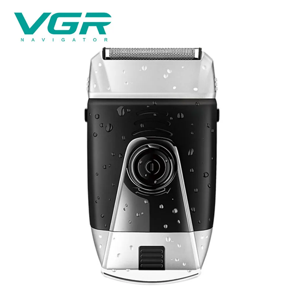 

VGR New Mini Electric Razor High-Power Multi-Function Reciprocating Portable Whole Body Washing Razor Bald Hair Clipper For Men