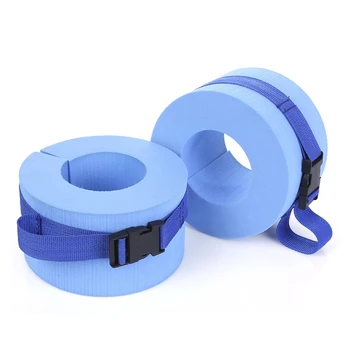 preço 2019 Novo 2 Pcs/par Exercício Natação Pesos Punhos Aquáticos Eps Espuma Exercício De água Aeróbica Para Tornozelos Braços Acessórios Natação