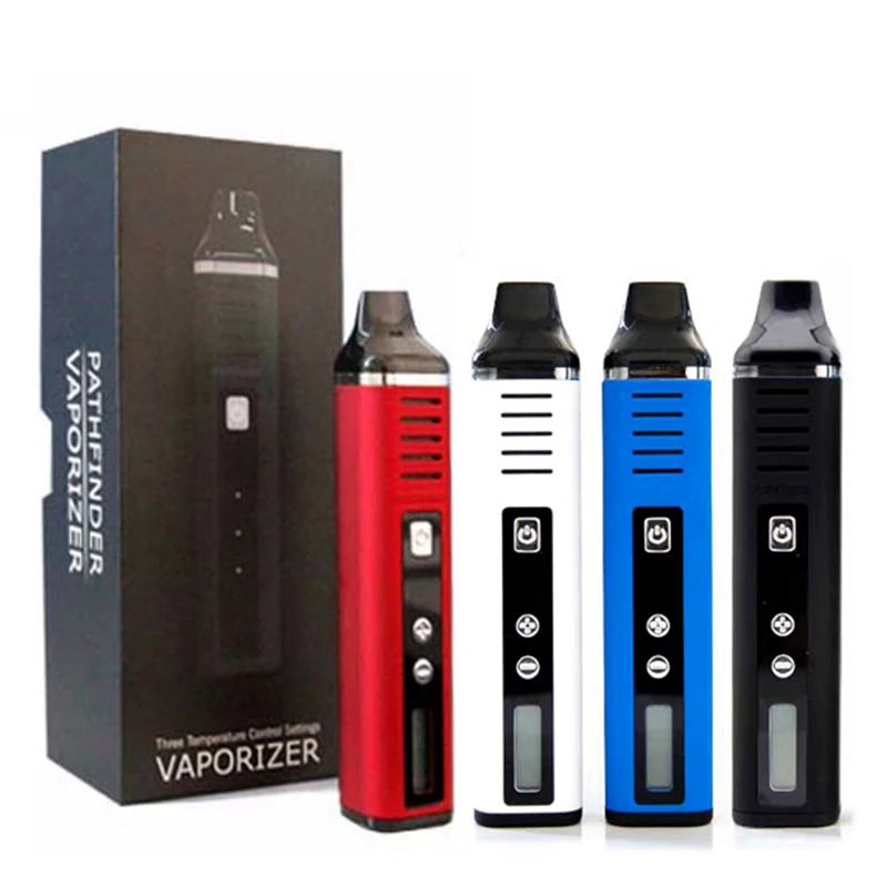 Pathfinder-vaporizador Original de hierbas secas, Kit de vapeo con pantalla OLED, Control de temperatura de Vapor, pluma Herbal V2, 2200mAh