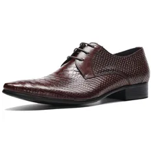 Fashion Luxury Italian Style Fashion Mens Dress Shoe Genuine Leather Casual Formal Shoes Snake Pattern Wedding Shoes Fashion Luxury Italian Style Fashion Mens Dress Shoe Genuine Leather Casual Formal Shoes Snake Pattern Wedding Shoes