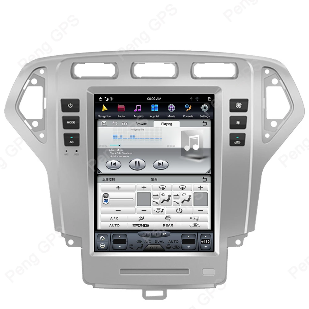 Android 9 0 навигация в приборной панели AV Приемник для Ford Fusion Mondeo MK4 2007 2010 черный и