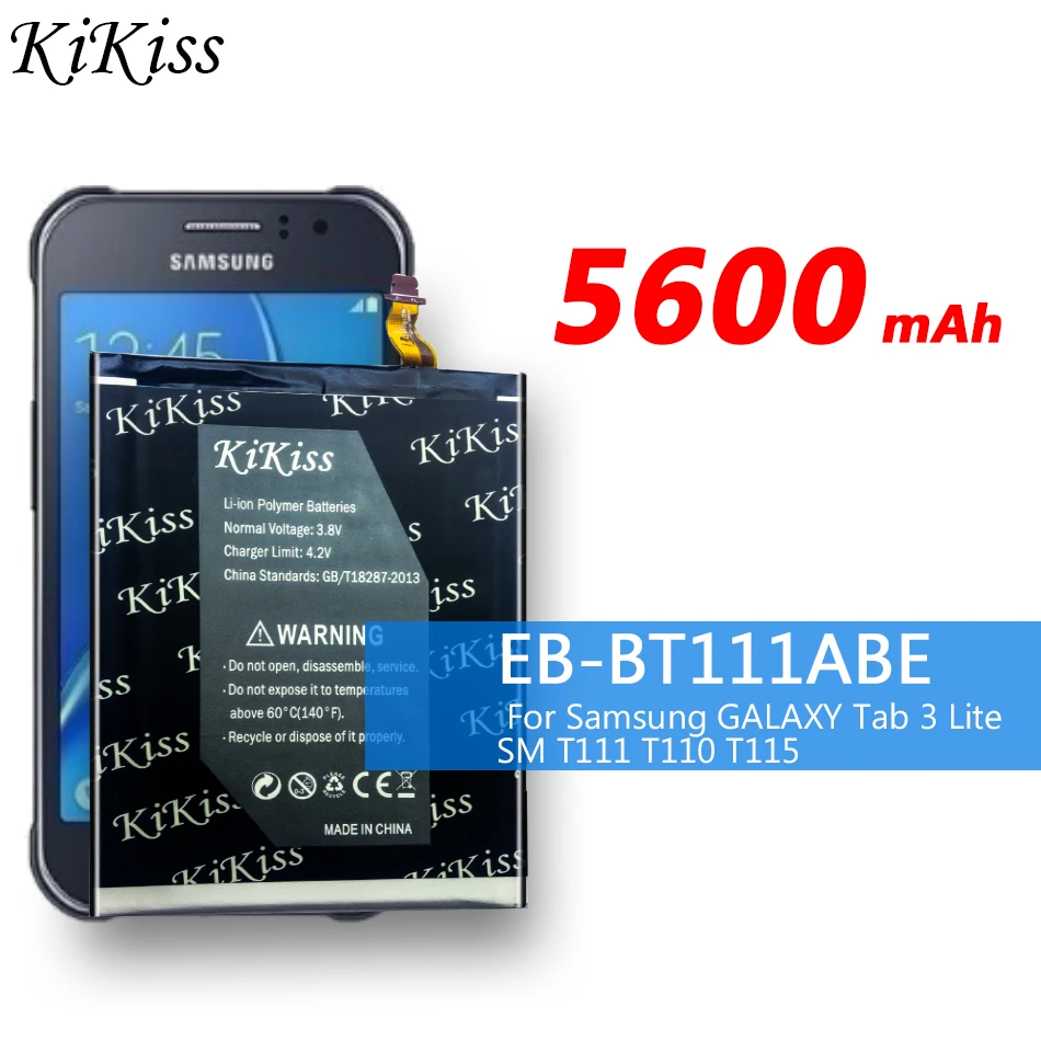 Аккумулятор большой мощности 5600 мАч для Samsung GALAXY Tab 3 Lite 7 0 SM T111 T110 T115 T116 | Мобильные