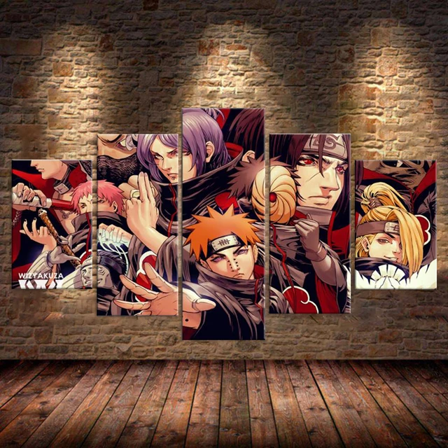 QUADRO ANIME SASUKE E ITACHI - NARUTO - TAMANAHO 40X60