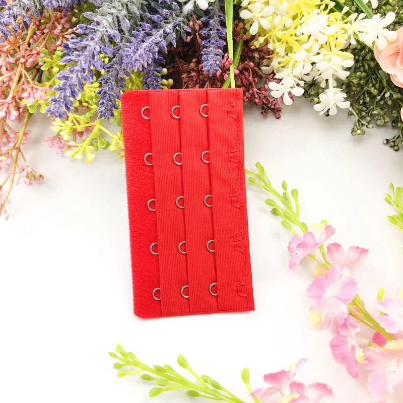 3pcs/set Bra Extenders 5 Hooks 3 Rows Lingerie Tape Bra Extension Woman Underwear Buckle Accessories