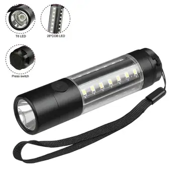

Portable Led Torch Outdoor Emergency Checking Flashlight Usb Fast Charging Light