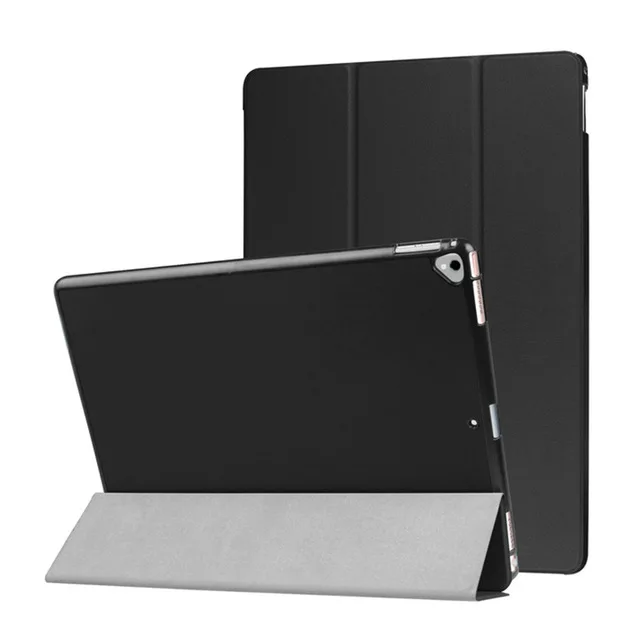 MTT чехол для Apple iPad Pro 12,9 дюймов из искусственной кожи откидной смарт-чехол для iPad Pro 12," чехол для планшета - Цвет: Black