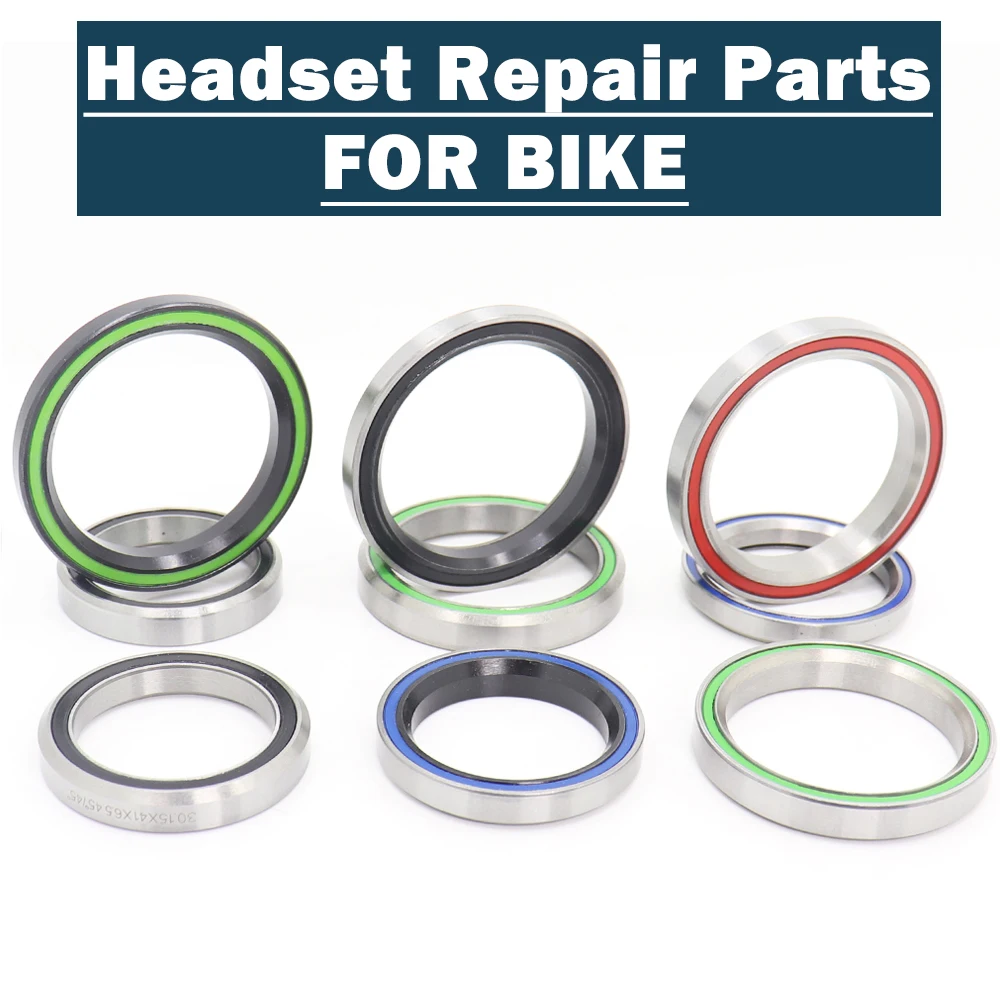 

1PC Bike Headset Bearings 32.4 43.8 7 33 37 46.9 46.8 34.1 35 47 48.9 49 8 mm ACB Road MTB Angular Contact Bicycle Bearing 36/45