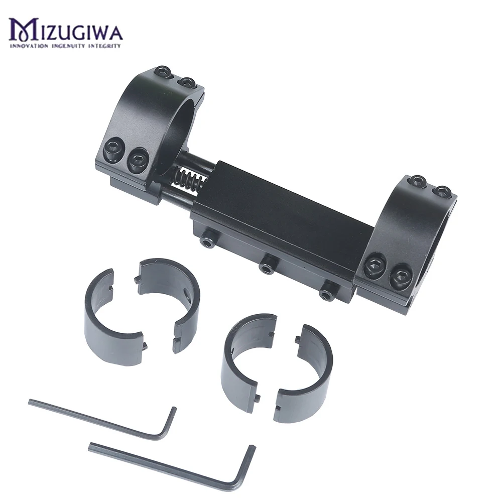 MIZUGIWA Hunt Scope Mount 30 мм 1 дюйм 25,4 мм кольца w/Stop Pin Zero Recoil база 11 мм до 20 мм адаптер Picatinny Rail Weaver