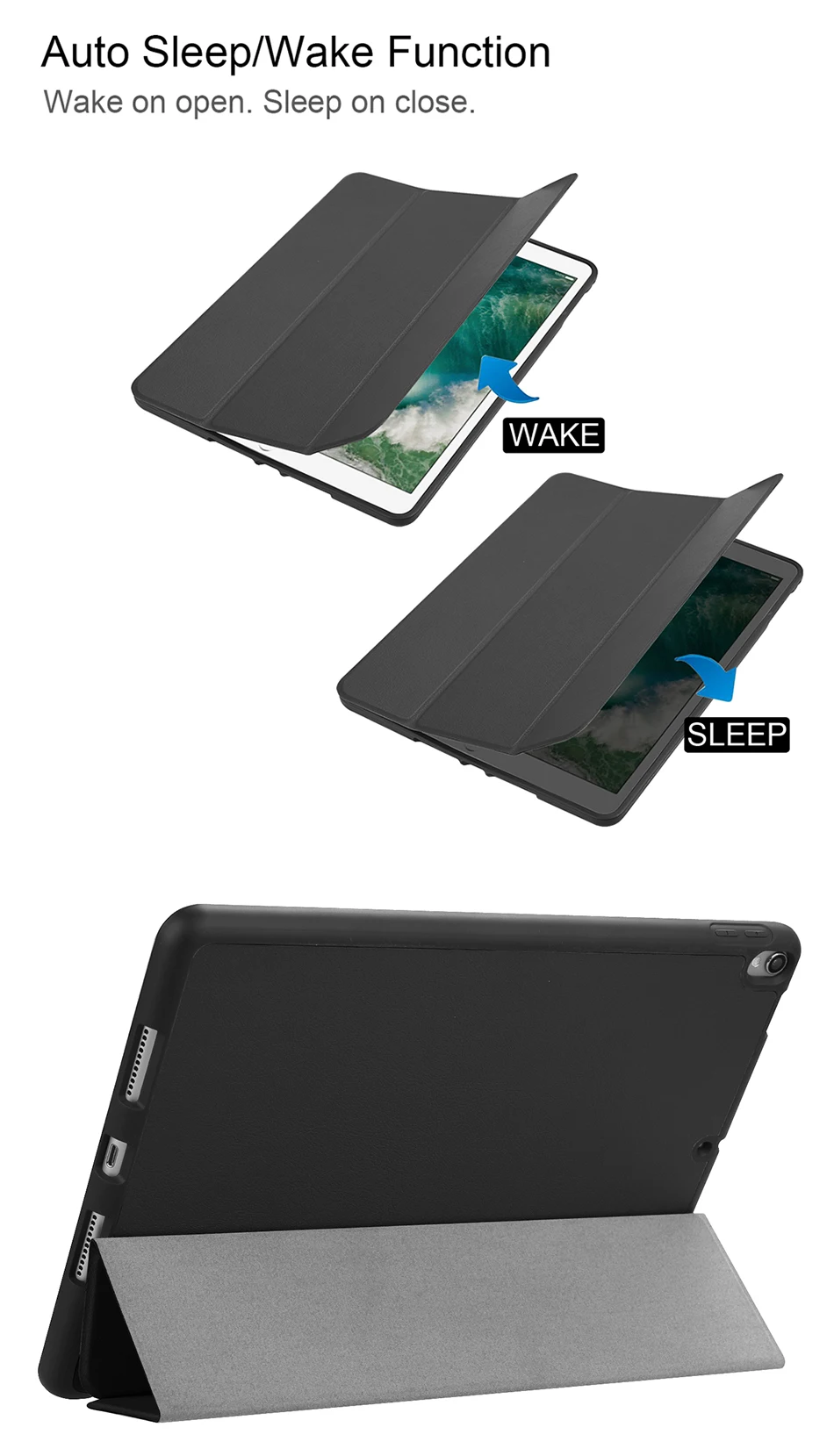 Чехол Sanmubaba для iPad Air 3rd Gen 10,5 '', защитный чехол для iPad Pro 10,5 мраморной текстурой из искусственной кожи, откидной чехол для планшета