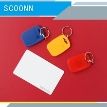 5 шт. IC+ ID перезаписываемый Универсальный идентификатор композитные ключевые бирки брелок двойной чип значок RFID 125 кГц T5577 EM4305+ 13,56 МГц сменный записываемый