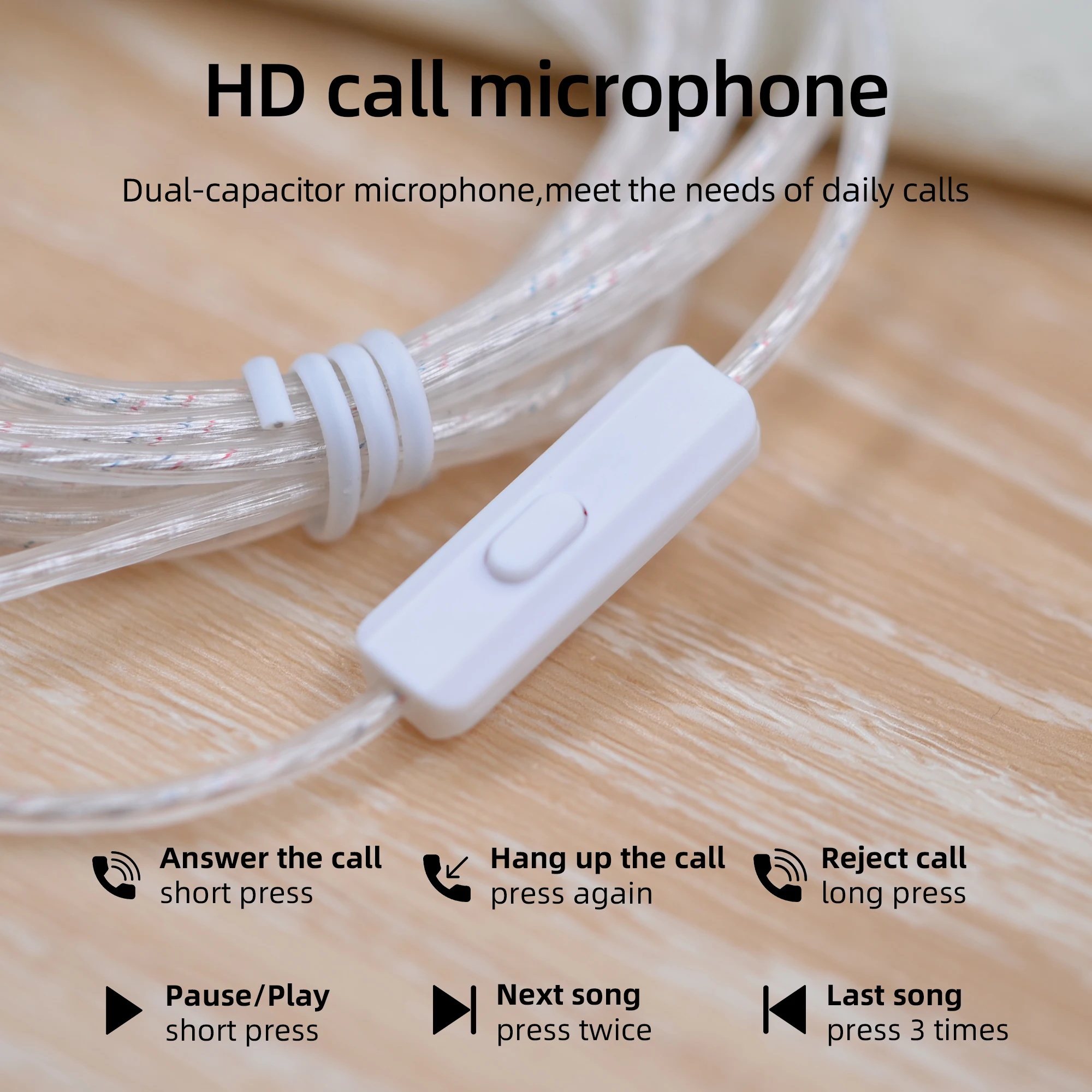KZ High-Purity Silver-Plated Flat Cable Headphone Cord HiFi Sport Earphone Accessories With Microphone ZS10 Pro/ZEX Pro/EDX Pro
