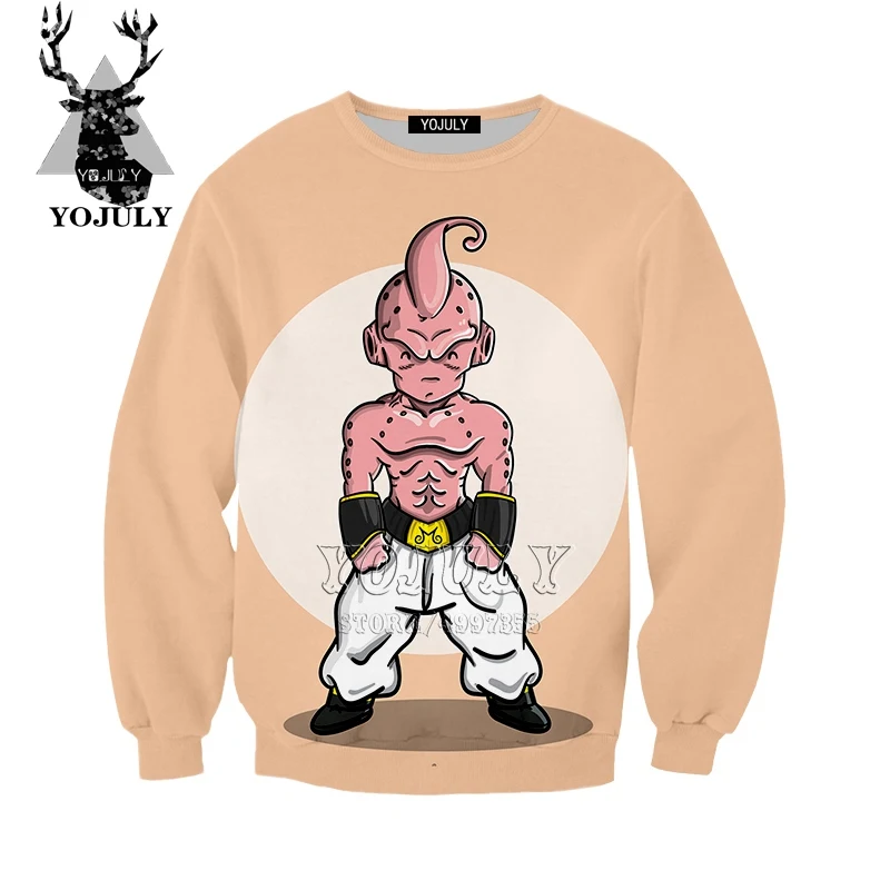 YOJULY Dragon Ball magicer/Детская толстовка в европейском стиле с 3D рисунком из аниме детская одежда для мальчиков и девочек-подростков Топы с длинными рукавами, SW102