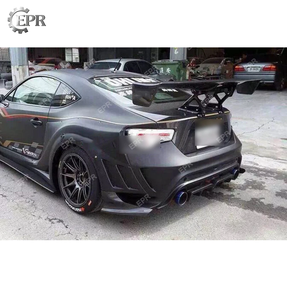 

Carbon Wing Lip Trim For BRZ FT86 GT86 FRS Varis (Euro Eidition) Carbon Fiber GT Spoiler (Stand Glass Fiber) Body Kit FT86 BR-Z