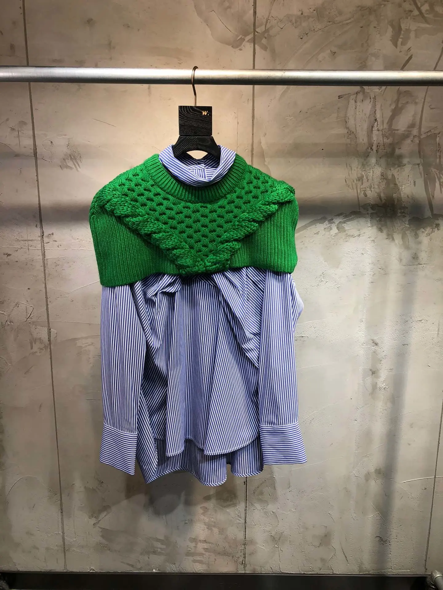 

2019 new ladies fashion long-sleeved sexy casual two-piece shirt 1029