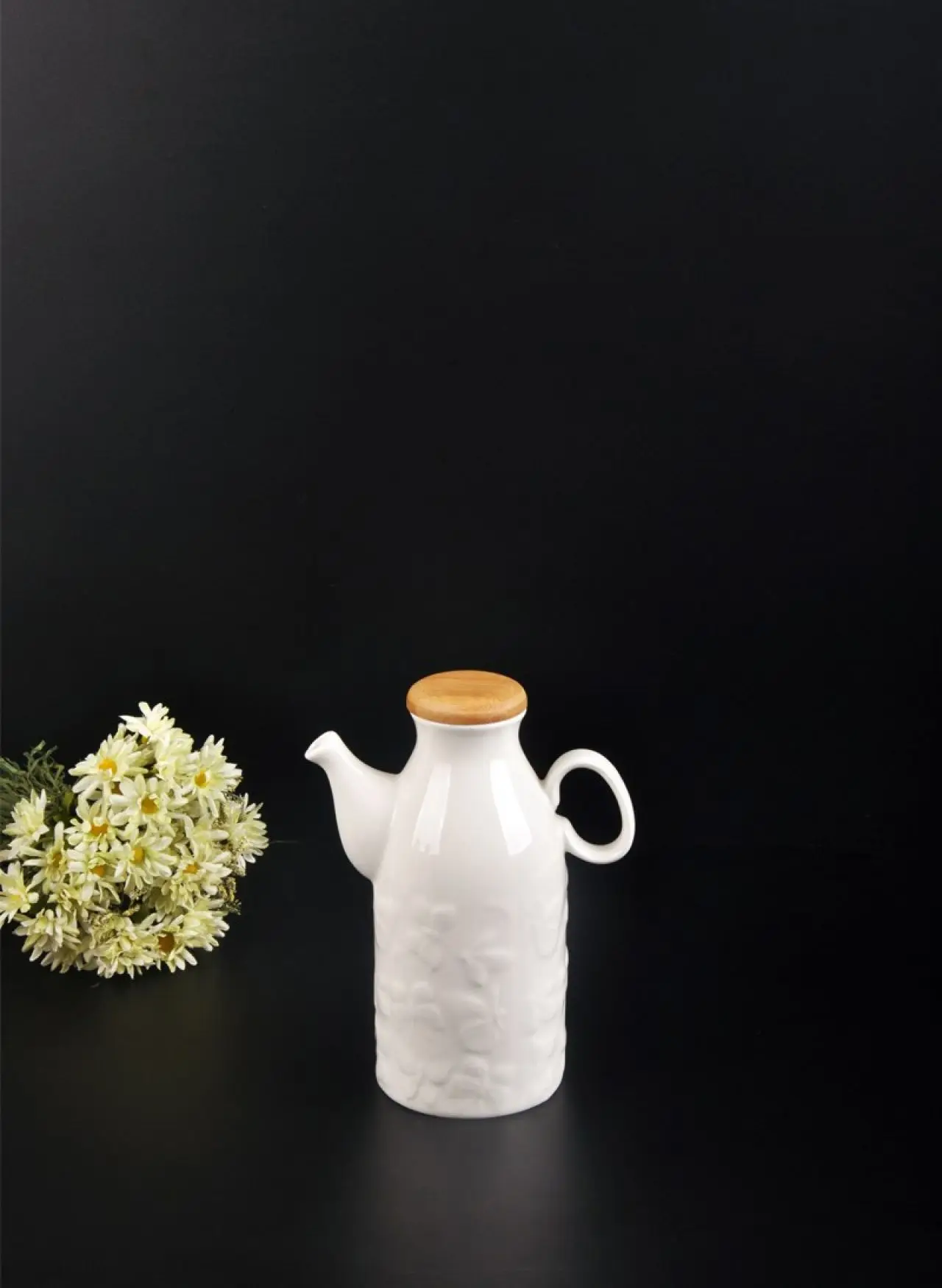 

Small Size Round Porcelain Yağlık & Vinegar