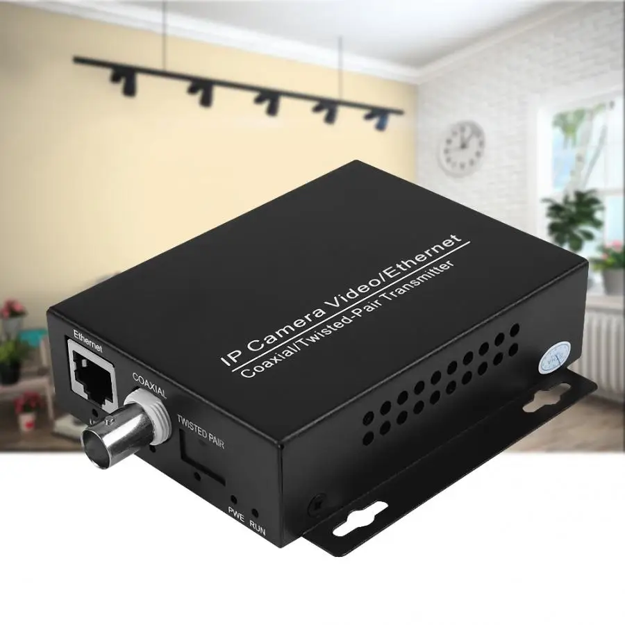 Кабель передачи данных 1 пара Ethernet IP удлинитель комплект коаксиальный кабель EoC