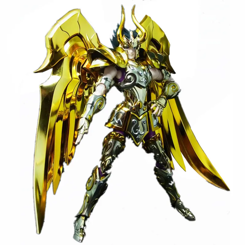 MC модель EX Capricorn Shura Saint Seiya металлическая Броня Миф Ткань Золотая экшн фигурка