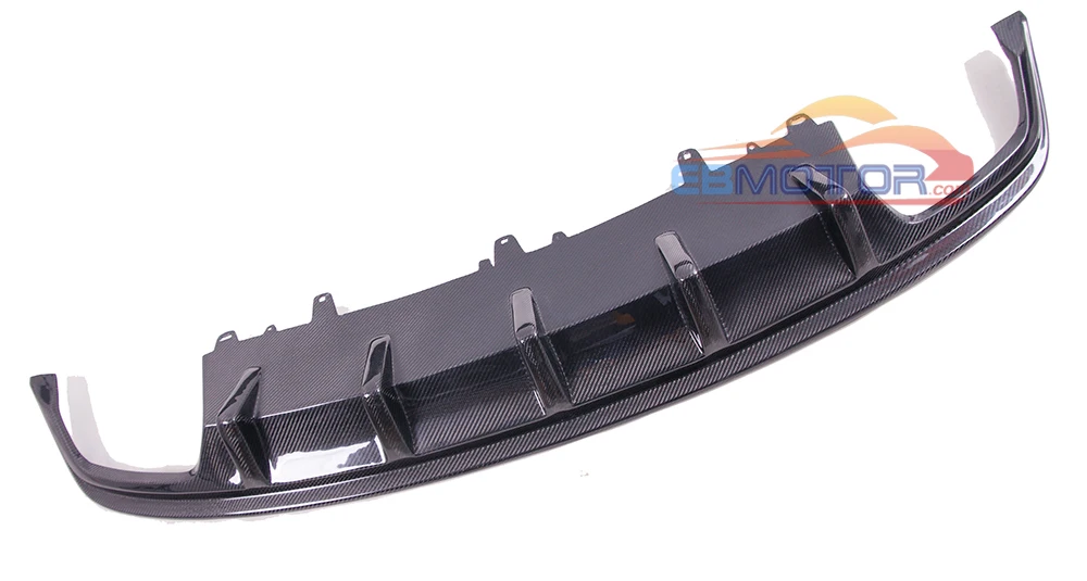 ebmotor-com MTM Real Carbon Fiber Rear Diffuser Lip For Audi A7 Standard 2016UP  4