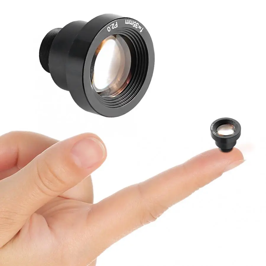 720P HD 35mm CCTV 12 Degree Angel Camera Security Single Board Lens