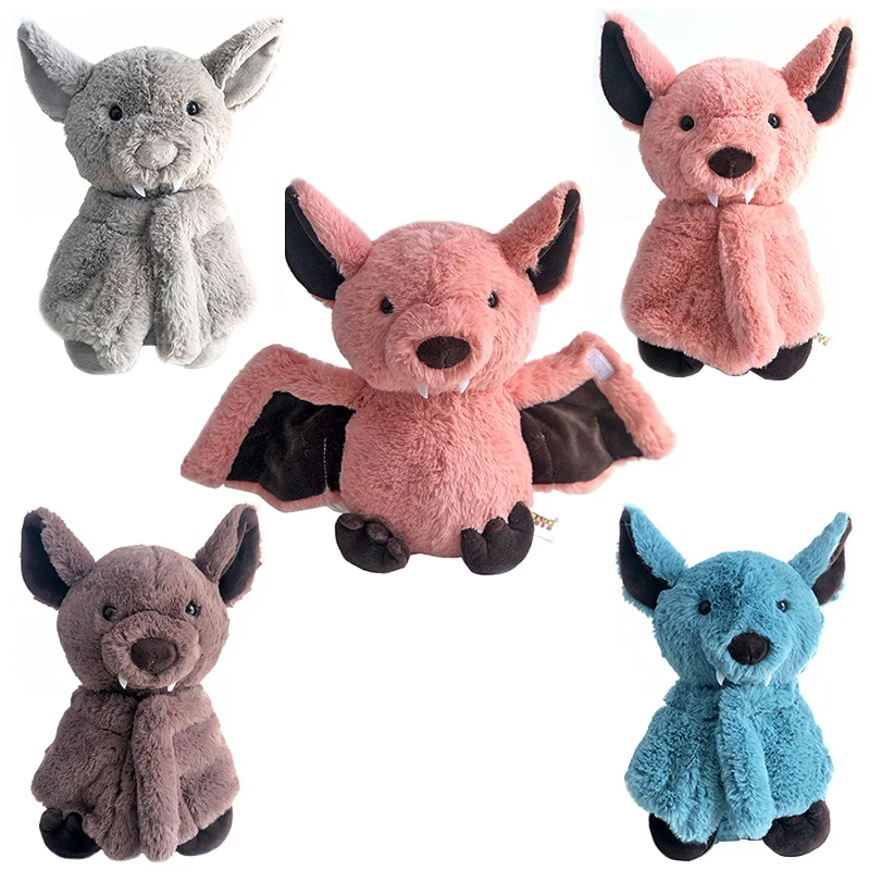 

Creative Cartoon Animal Bat Plush Toy Dark Elf Cute Bat Baby Soft Personality Sleep Storytelling Plush Toy Gift For Children New