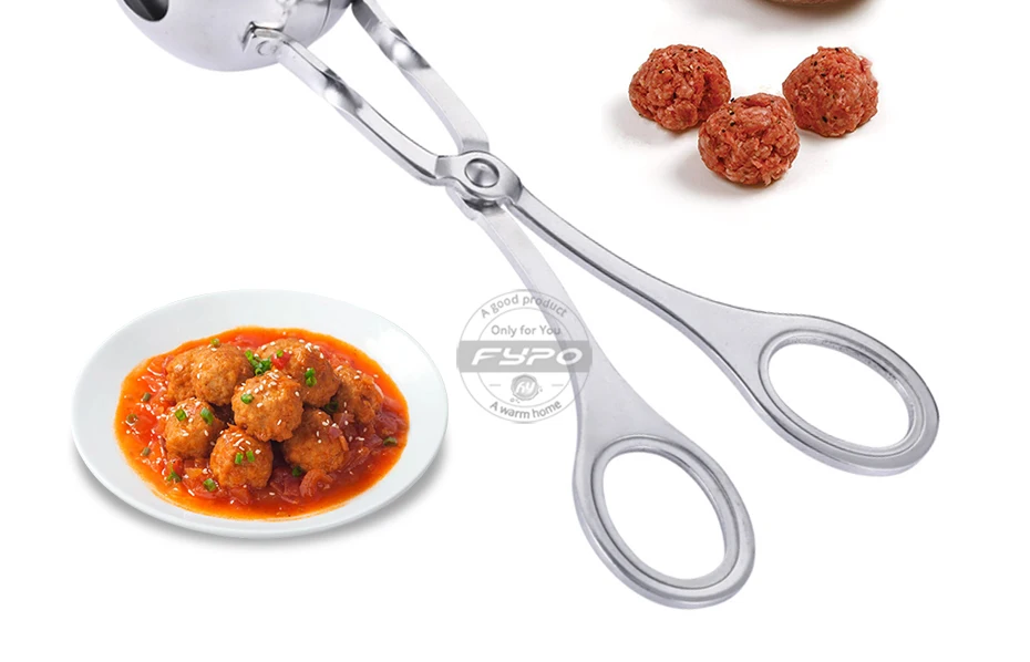 Stainless Steel Meatball Maker Clip Stuffed Clips Kitchen Mold Cooking Tool Stainless Steel Meatball Maker Clip Stuffed Clips Kitchen Mold Cooking Tool