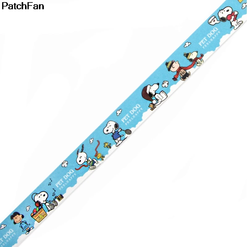 Patchfan мультфильм kawaii собака DIY Скрапбукинг липкий клей Васи бумага маскировки клейкие ленты Печатные узоры наклейки A2423