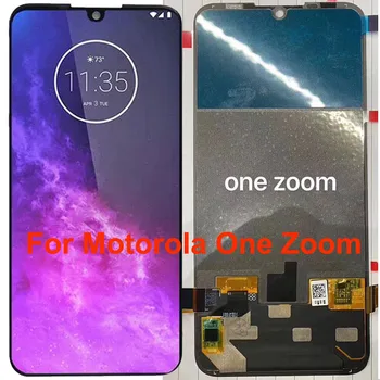 

AAA OEM New Tested 6.39" For Motorola One Zoom XT2010 Xt12010-1 Lcd Screen Display Touch Glass Digitizer Assembly 1080x2520