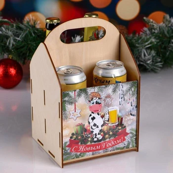 

A box for beer "Happy New Year!" goby with beer 5215785