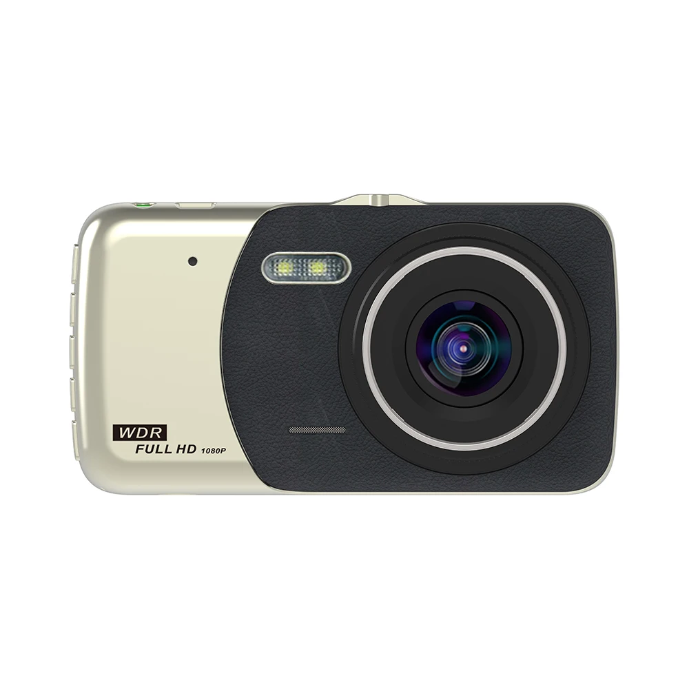 3,6 дюймов рекордер dashcam HD 1080P Автомобильный регистратор камера с двумя объективами автомобильный фургон Dash Cam DVR рекордер lcd с задней видеокамерой