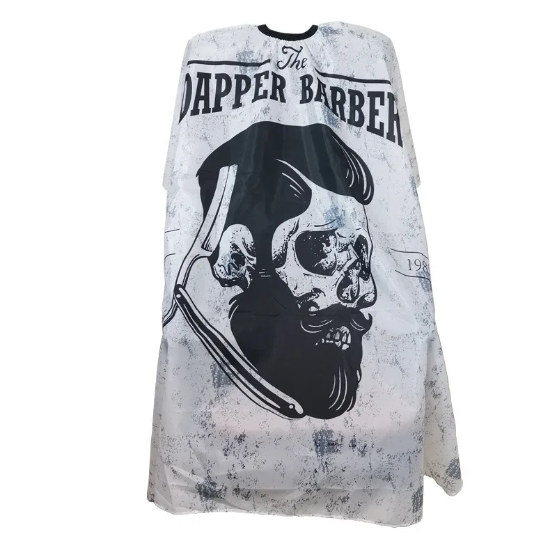 Capa de corte de peluquería de nailon, envoltura de peluquería antiestática, bata de corte de pelo de barberos impermeable, delantal de tela de estilismo para adultos