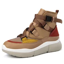 Для мужчин с высоким берцем спортивная обувь на осень и зиму в Корейском стиле; модная обувь для влюбленных; Повседневная обувь для отдыха и Для женщин обувь защитная обувь