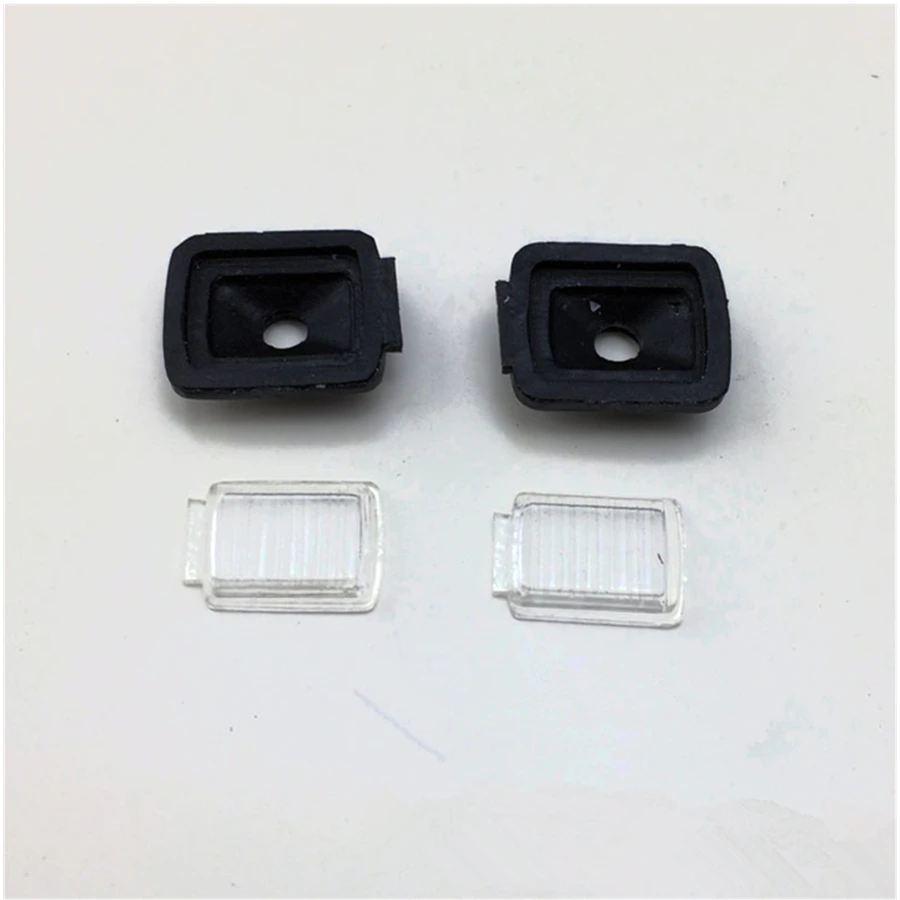 Sinal de Volta Carro de Controle Rastreador do Carro Conjunto para 1 Corpo Shell Frente Luzes Led - 10 Escala Brinquedos Remoto Jeep Wrangler yj Brinquedo Peças rc 4 Luzes LED Conjunto Para 1 10 Escala